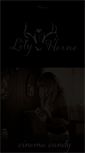 Mobile Screenshot of lilyherne.com